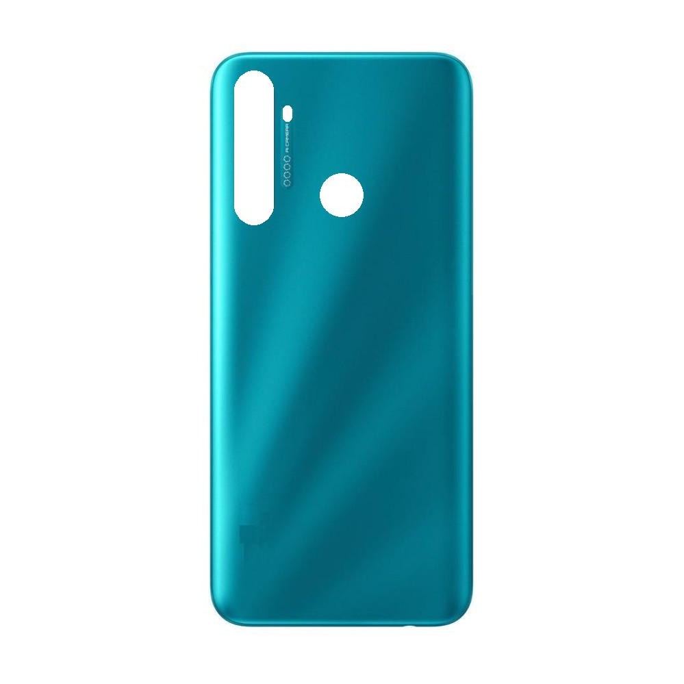 Back Panel Cover for Realme 5i Blue Maxbhi